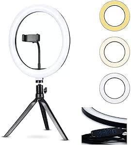 Ring Light com Tripé em LED