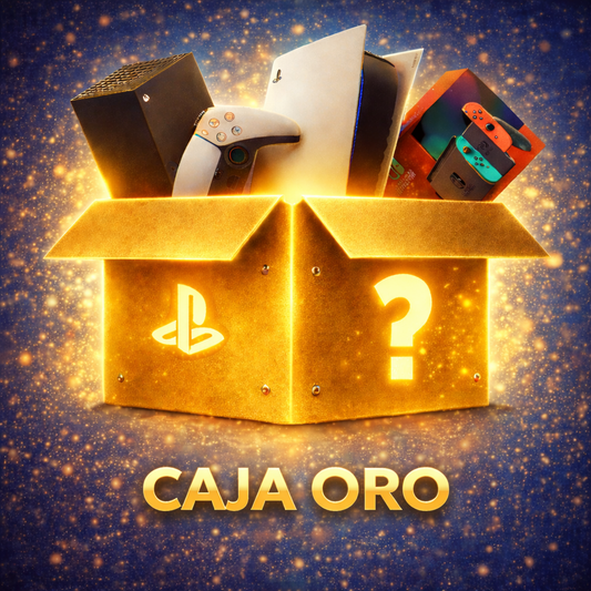 Caja Sorpresa Oro de Productos Eletrónicos (3 Productos Garantizados)
